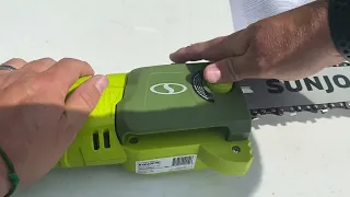Sun joe SWJ803E Review and How to Pole Chain Saw