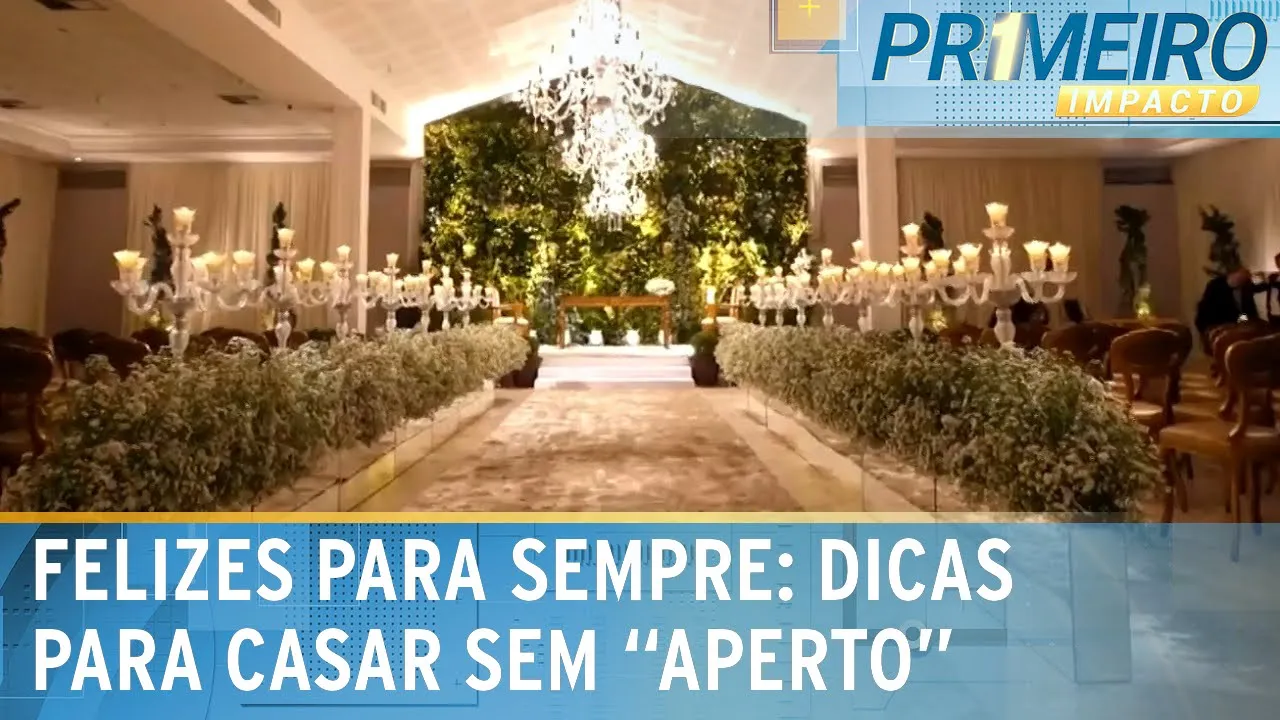 Lindo de ver, difícil de pagar: festa de casamento está mais cara | Primeiro Impacto (05/10/23)