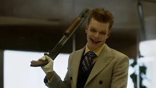 Jerome Looking For Jeremiah With A Shotgun In An Office Building Gotham TV Series