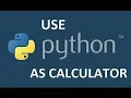 Simple Calculator in Python Editor in PictoBlox