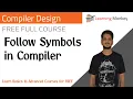 Follow Symbols in Compiler Lesson 20 Compiler Design Learning Monkey