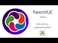 Como activar su cuenta de ParentVUE
