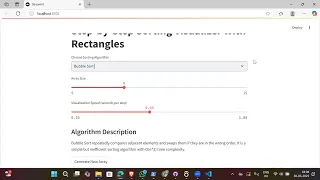 SortEase An Interactive Sorting Algorithm Visualizer