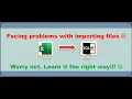 Import CSV and Excel files in SQL Server - ERROR FREE