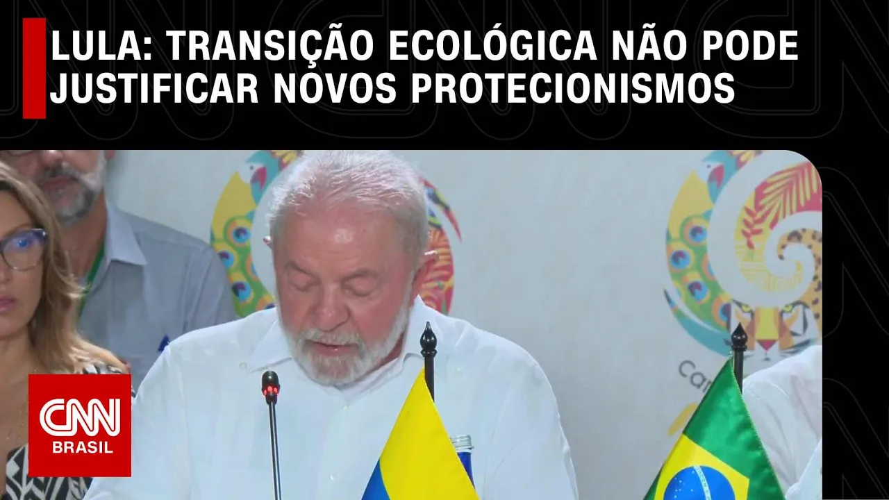 Lula: Transição ecológica não pode justificar novos protecionismos | CNN 360º