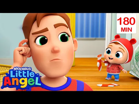 Download MP3 I Stole Dad's Stinky Smelly Socks | Little Angel | Nursery Rhymes for Babies