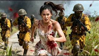 超燃電影：日軍大隊追擊絕色美女，中途遭神秘伏擊團滅！