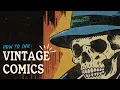 How to Ink in a Vintage Pulp Art Style