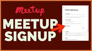 How to Sign-Up Meetup Account Register Meetup Account 2022