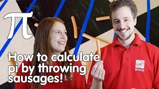 How to calculate pi by throwing sausages Do Try This At Home We The Curious