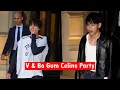 Download Lagu BTS V and Park Bo Gum Spotted Clubbing in Paris  Secret Party, Bromance \u0026 Fashion Week Buzz!