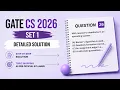 GATE 2026 CS SET 1 Question 29 Operating System Deadlock