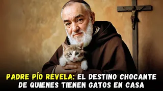PADRE PÍO REVELA: EL DESTINO DE QUIENES TIENEN GATOS EN CASA