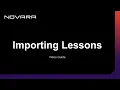 Importing Lessons Novara EHS Software
