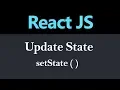 Update State using setState Method in React JS Hindi