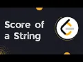 Score of a String - Leetcode 3110 Python