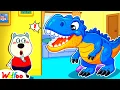 Dinosaurs Come Alive in Our House| Funny Stories for Kids | Wolfoo Channel | Kids Cartoon
