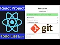 Display Todo-List Todo List React Project - part 1 Deploy in Github for freeTutorial