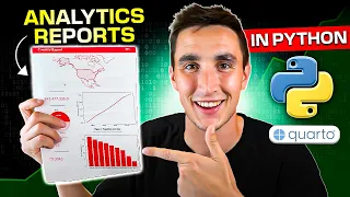 How to Generate Analytics Reports pdfs in Python Quarto Tutorial