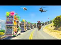 कालिया बंदर और धोलिया बंदरों ने 11 RK. डीजे चोरी कर लिए 😱😱😱 GTA-5 STORY VIDEO BIG RK DJ VS MONKEY