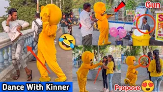 Teddy Bear Funny Dance in Public Place | 2023 New Video | Public Reaction 🤣🤣| Crazy Teddy