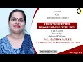 INTRODUCTION OF JAVA OBJECT ORIENTED PROGRAMMING WITH JAVA LECTURE 01 BY MS KANIKA MALIK AKGE