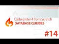 Database Queries - CodeIgniter 4 from Scratch