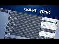 How to turn on and off vsync in Overwatch 2