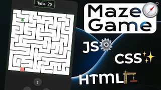 Create Your Own Maze Escape Game HTML CSS JavaScript Tutorial