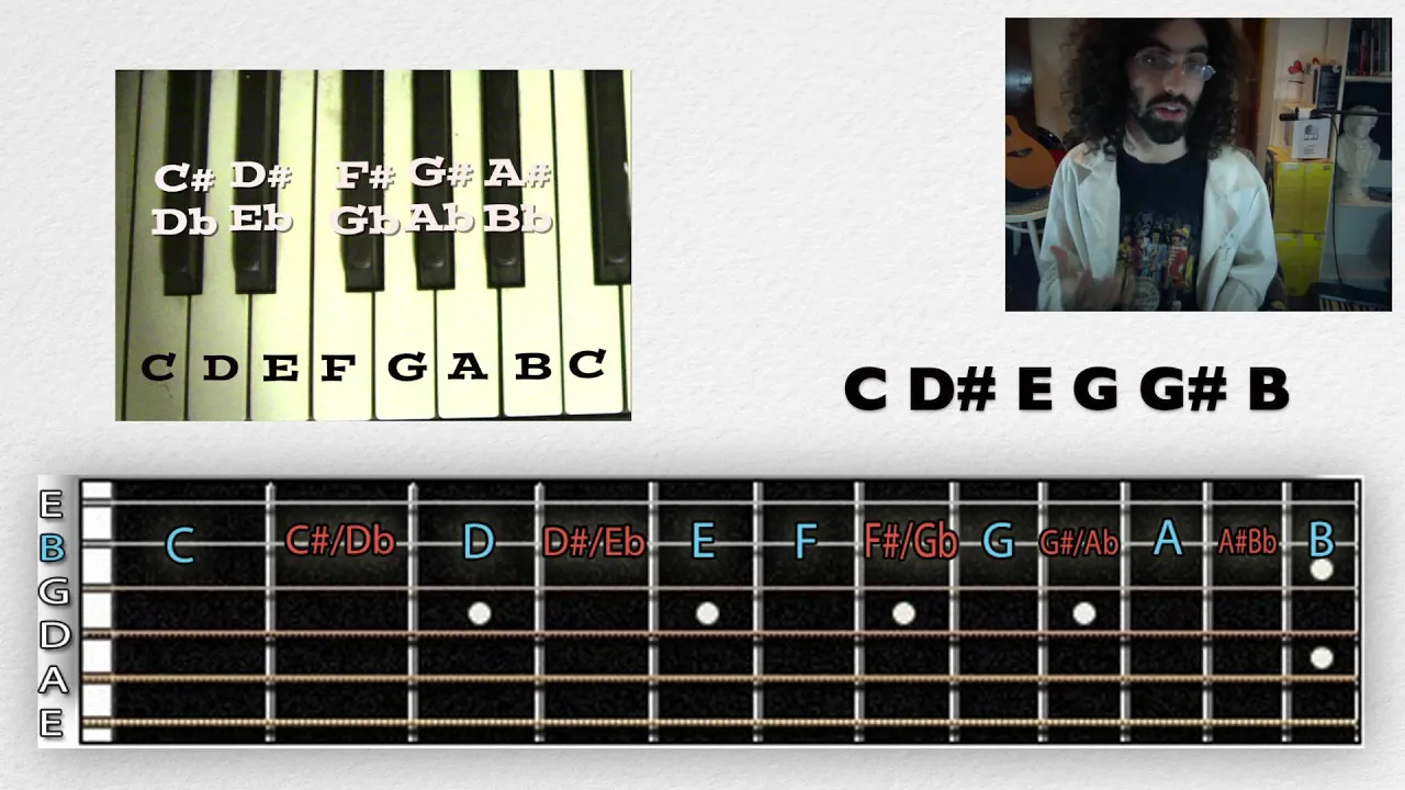 Identifying Notes/Whole Steps and Half Steps - Music Theory from the Ground Up Lesson 1