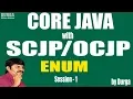 Core Java With ENUM Part - 1 Introduction