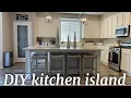 DIY Kitchen Island build FOR UNDER 1000