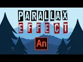 Adobe Animate Tutorial - Panning Up Parallax Effect