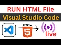 How to Run HTML File in Visual Studio Code Live Server