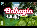 Bahagia Arafiq  Nada Cewe Karaoke