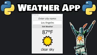Create a weather app with Python