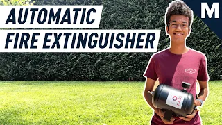 This Teenager Created A Self-Activating Fire Extinguisher Mashable