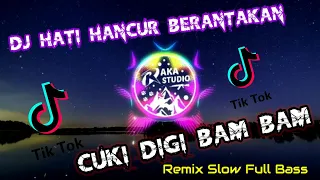 Download DJ Hati Hancur Berantakan x Cuki Digi Bambam Remix SLOW FULL BASS TikTok Viral Terbaru 2021 MP3