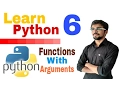 Learn python programming - 6 Fun Fun Function with argument Eng-Hindi
