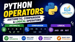 Python Operators Explained Arithmetic Comparison Logical 4