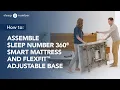 Assemble Sleep Number 360 Smart Mattress FlexFit Adjustable Base