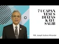 Download Lagu 7 Ucapan Yesus Diatas Kayu Salib - Pdt. Joseph Sudana Minandar