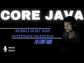 Bubble Sort in Java Must-Know Interview Coding Questions