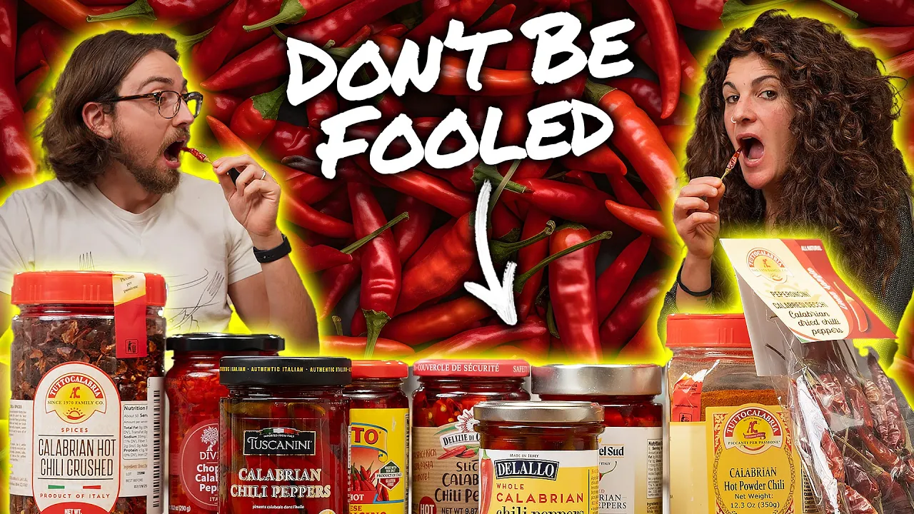 We Tried ALL the Calabrian Peppers We Could Find