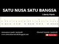 not angka satu nusa satu bangsa - do = C Mayor - lagu wajib nasional - solmisasi