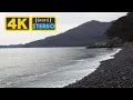 Gentle Ocean Waves Pebble Beach - Water Nature Ambient Sound Refresh Relax Study 4K