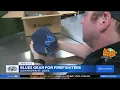 Academy Sports with special surprise for firefighters Blues apparel