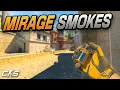 11 MUST KNOW Smokes For Mirage 2025 CS2 Mirage Smokes Guide