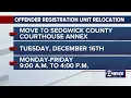 Sedgwick County Sheriff s Office relocating Offender Registration Unit