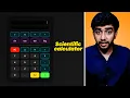 How I made scientific calculator using HTML CSS JavaScript